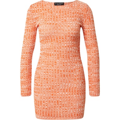 In The Style Плетена рокля 'Saffron' оранжево, размер 16