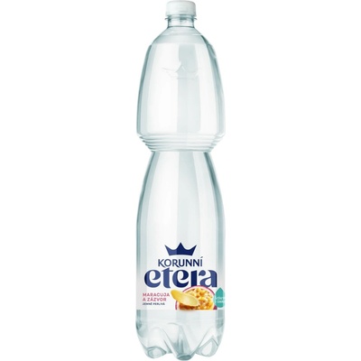Korunní Minerální voda marakuja & zázvor jemně perlivá 6 x 1,5 l
