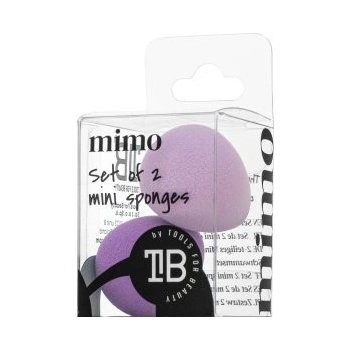 MIMO Set of 2 Mini Sponges houbička na make-up set Purple