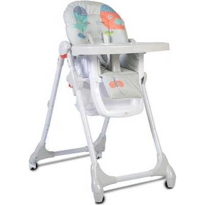 Cangaroo Детски стол за хранене Kimchi сив