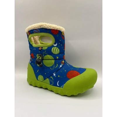 BOGS Unisex dětské zimní boty B-Moc nepromokavé a zateplené Modré