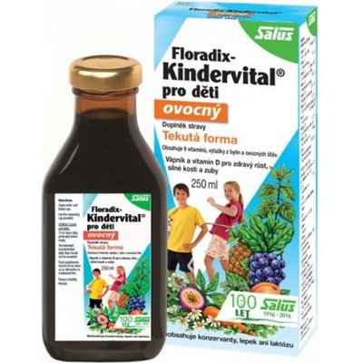 Salus Floradix Kindervital pro děti ovocný 250 ml – Hledejceny.cz