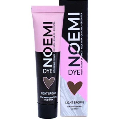 Noemi Lash & Brow Dye – hybridná farba na riasy a obočie tuba Light Brown 15 ml