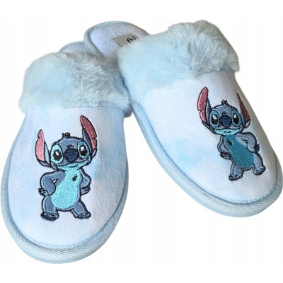 DISNEY teplé papuče kožuštek tvrdá podrážka STITCH