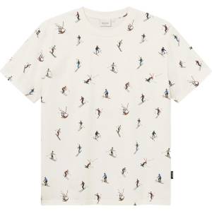 DEDICATED Мъжка тениска DEDICATED T-Shirt Stockholm Ski Team AOP T-shirt - Off-White - размер XL (217-0115-0114)