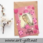 Art gift Картичка Happy 8 March