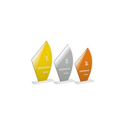Poháry Bauer Skleněná trofej CR20187