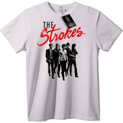 NOONEBRAND Тениска на The Strokes - 2XL, Black