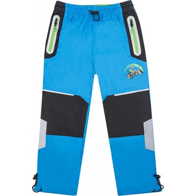 Kugo Chlapecké šusťákové kalhoty SK7736 tyrkysová Tyrkysová