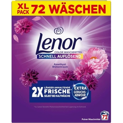 Lenor Color Amethyst prací prášek 3,6 kg 72 PD
