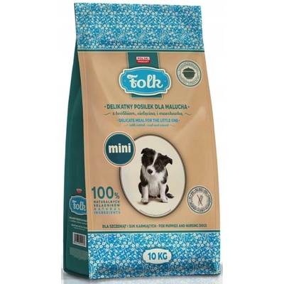 Folk Junior Small breeds Gentle meal for puppy with rabbit veal and carrot 10 kg