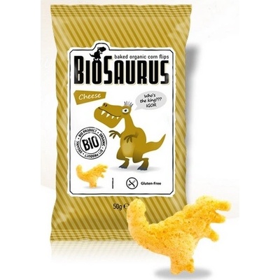 Biosaurus Bio křupky se sýrem Bio 50 g – Zboží Dáma