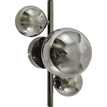 Brilagi - LED Настенно осветително тяло MILLA 3xG9/3W/230V черен хром/опушено (BG1792)