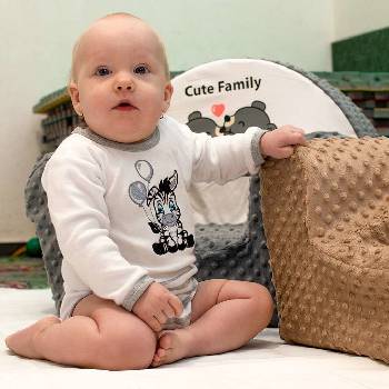 New Baby Dojčenské bavlnené body Zebra exclusive