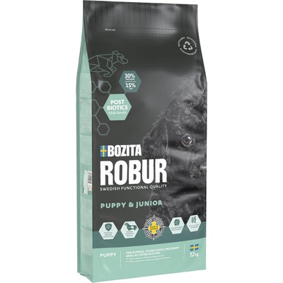 Bozita Robur Puppy & Junior s kuracím 2 x 12 kg