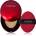 TIRTIR Mask Fit Red Cushion Mini дълготраен грим в гъбичка цвят 22W Sheer Beige 4.5 гр