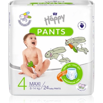 Bella Pants Size 4 Maxi еднократни пелени гащички 8-14 kg 24 бр