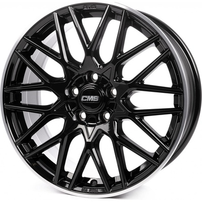 CMS C25 8x19 5x112 ET50 diamond rim black