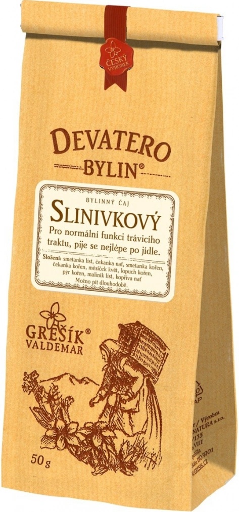 Grešík Slinivkový Devatero bylin 50 g