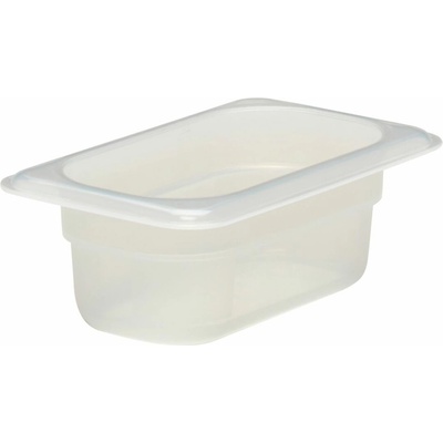 Nádoba GN 1/9 z priehľadného polypropylénu, Cambro, GN 1/9, 0,57 l, Priehľadná, 108 × 176 × 65 mm | 92PP190