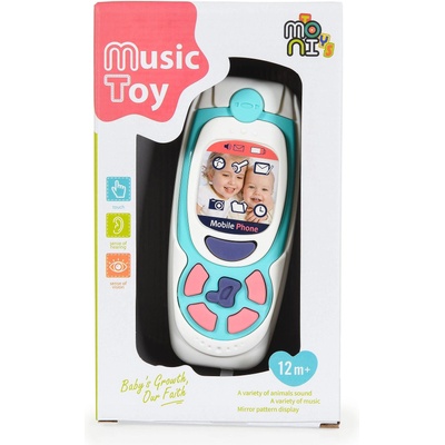 Moni Toys Бебешки Телефон с бутони k999-72b син (107923)