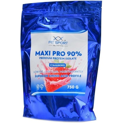 FitSport Nutrition Maxi Pro 90% premium protein isolate 750 g