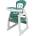 Caretero Столче За Хранене 2в1 + Маса Homee Green Caretero