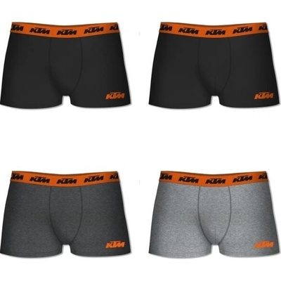 KTM Shorts 4pack černá