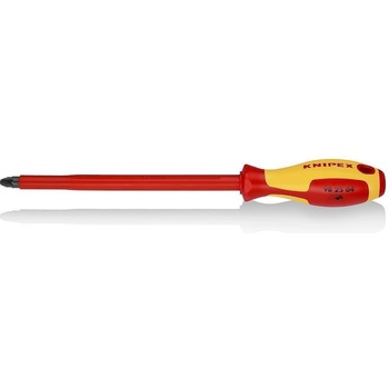 KNIPEX Отвертка PZ 4, VDE 1000V жълто-червена ръкохватка 320мм, Knipex (K982504)