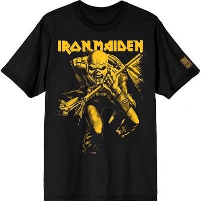 Iron Maiden 50 Trooper Crop Yellow Black L Риза (IMTEE211MB03)