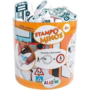 Aladine Pečiatky StampoMinos Dopravné prostriedky