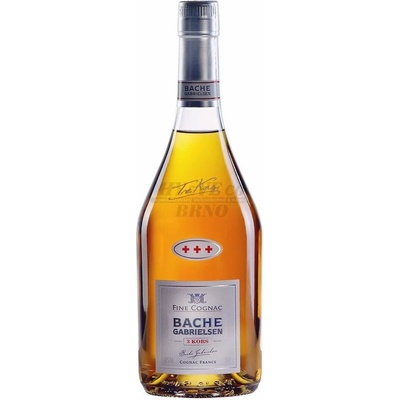 Bache Gabrielsen Cognac VS 40% 1 l (holá láhev)