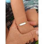  Детска сребърна гривна с име - kathrynbracelets - 46,94 лв