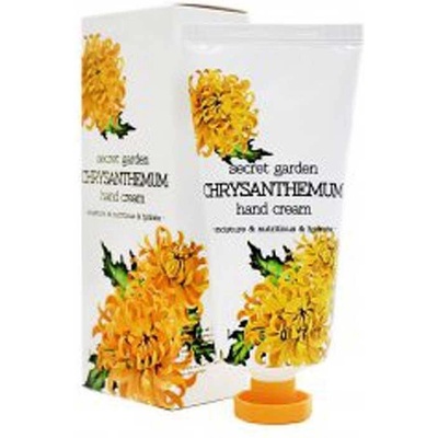 Jigott Крем за ръце с хризантема растителни екстракти и бета-глюкан Jigott Secret Garden Chrysanthemum Hand Cream (SNP282003)