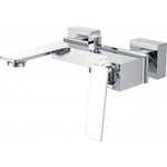 Inter Ceramic Стенен смесител за вана и душ ЕЛЛА ICF 6455155, месинг, хром, 14.7x18.3см (6455155)