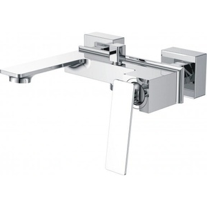 Inter Ceramic Стенен смесител за вана и душ ЕЛЛА ICF 6455155, месинг, хром, 14.7x18.3см (6455155)