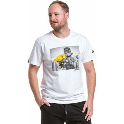 Meatfly мъжка тениска Big Shock Kiss White | Бяла | Размер Meatfly | Byal | МЪЖЕ | XL