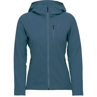 Black Diamond Дамско поларено яке Black diamond Women's Coefficient Storm Full Zip Hoody Fleece jacket - Creek Blue - размер XL (105-5068-0215)