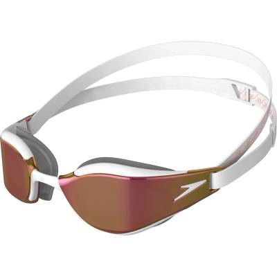 Speedo Плувни очила Speedo Fastskin Hyper Elite Mirror Swimming goggles - White / Oxid Grey / Rose Gold - размер One Size (205-5137-0211)
