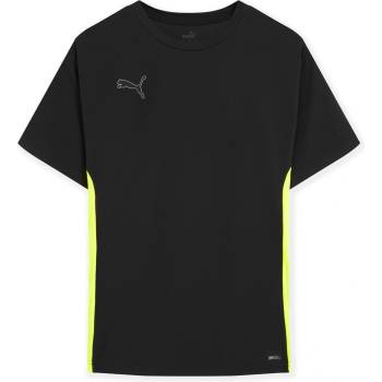 Image 1 of PUMA Finesse Training Shirt Mens - Black/Yellow