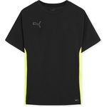 PUMA Finesse Training Shirt Mens - Black/Yellow