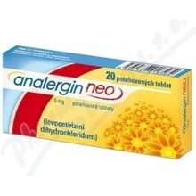 Analergin Neo 5 mg por.tabliet flm.20x5 mg