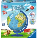 3D puzzle Ravensburger 3D puzzleball Globus anglický 180 ks