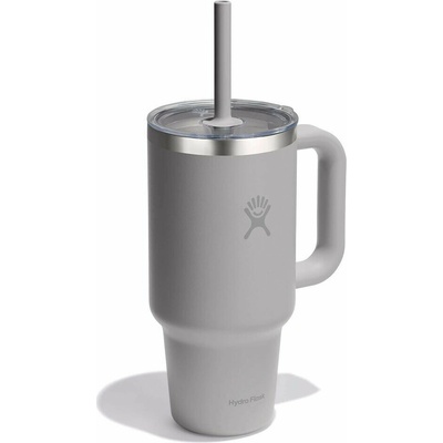 Hydro Flask termohrnek 32 Oz Travel Tumbler Clear Lid 946 ml světle šedá