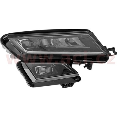 ACI přední světlo LED s natáčením do zatáčky (aut. ovládané), HELLA (prvovýroba) P 7643964H