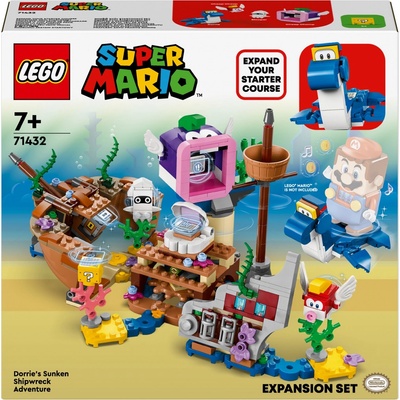 LEGO® Super Mario™ 71432 Dorrie a dobrodružstvo vo vraku lodi