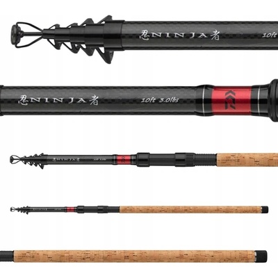Daiwa Ninja X Tele Carp 3,6 m 3 lb 6 Dielov