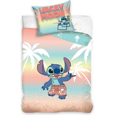 Carbotex Obojstranné bavlna obliečky Lilo & Stitch 140x200 70x90 STITCH245263