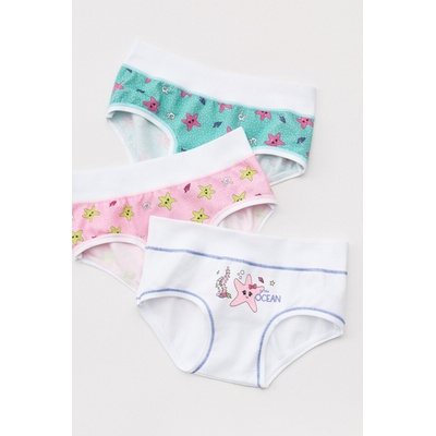 Jadea 3PACK бикини за момичета Ocean памучни (3p_819_kal)