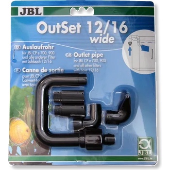 JBL OutSet wide 19/25 CristalProfi e1901 - Комплект за връщане на вода с широка струя за външни филтри за аквариуми